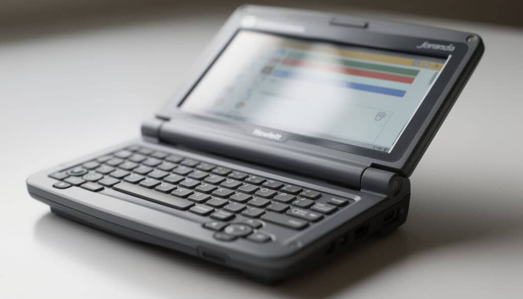 découvrez le pda hewlett packard jornada, un appareil innovant fonctionnant avec le système d'exploitation hpc, offrant performance et efficacité pour vos besoins mobiles.