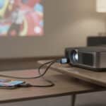 découvrez le mini projecteur dlp, facile à connecter à votre smartphone via hdmi pour une projection claire et pratique où que vous soyez.