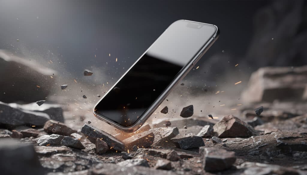 découvrez le smartphone équipé d'un écran gorilla glass victus, offrant une résistance exceptionnelle aux chocs pour une durabilité maximale au quotidien.
