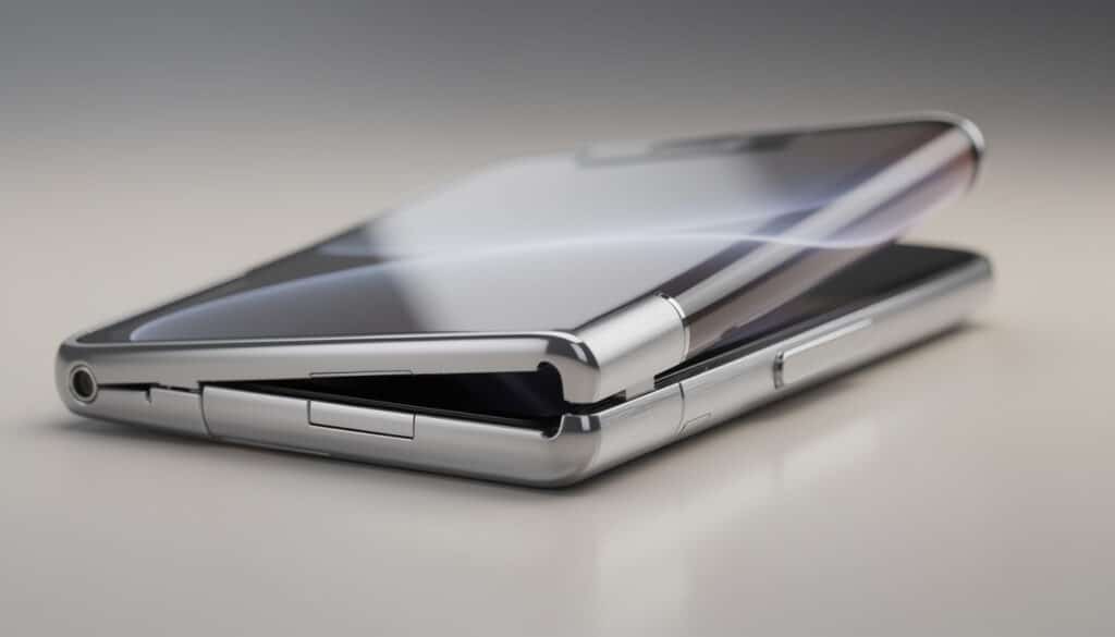 découvrez notre smartphone équipé d'un écran pliable, conçu pour résister à 500 000 ouvertures. innovation et durabilité au service de votre expérience mobile.