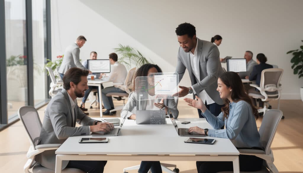 microsoft sharepoint facilite la coédition de documents en temps réel, améliorant la collaboration et la productivité au sein des équipes.