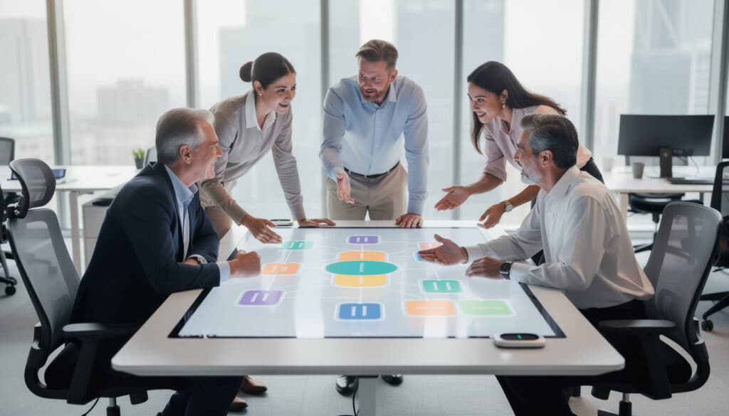 microsoft visio simplifie la création d'organigrammes pour les ressources humaines, offrant un outil intuitif et efficace pour visualiser la structure organisationnelle.