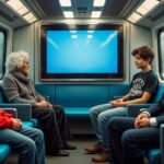 découvrez comment le sous-titrage vidéo améliore la captation de l'attention des voyageurs dans les transports en commun, rendant les messages plus accessibles et engageants.