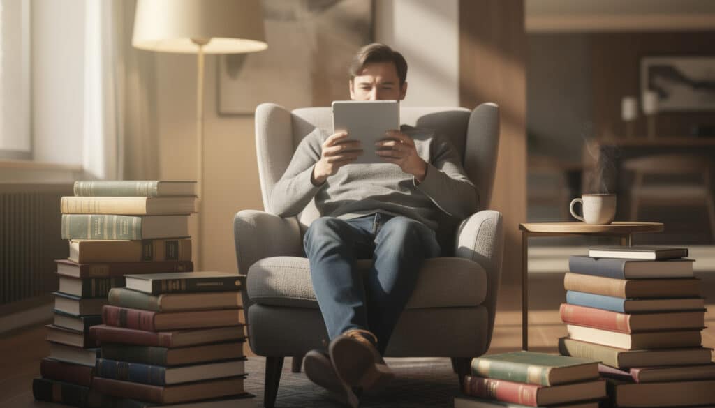 découvrez pourquoi la liseuse est l'outil parfait pour les grands lecteurs : confort, capacité de stockage et lecture personnalisée au rendez-vous.