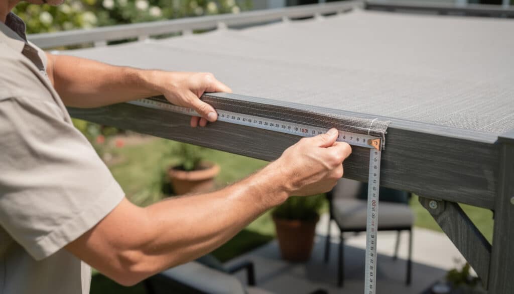 découvrez comment réussir la prise de mesures et le remplacement de la toile de votre pergola pour garantir une tension parfaite et une protection optimale.