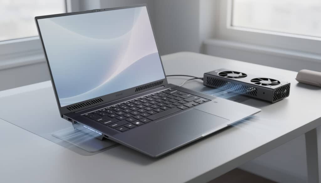 découvrez comment optimiser le refroidissement de votre ordinateur portable pour limiter la surchauffe tout en maintenant des performances élevées et une utilisation fluide.