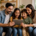 découvrez comment une tablette samsung galaxy a6 apporte divertissement et moments de partage en famille, idéale pour occuper et amuser les enfants.