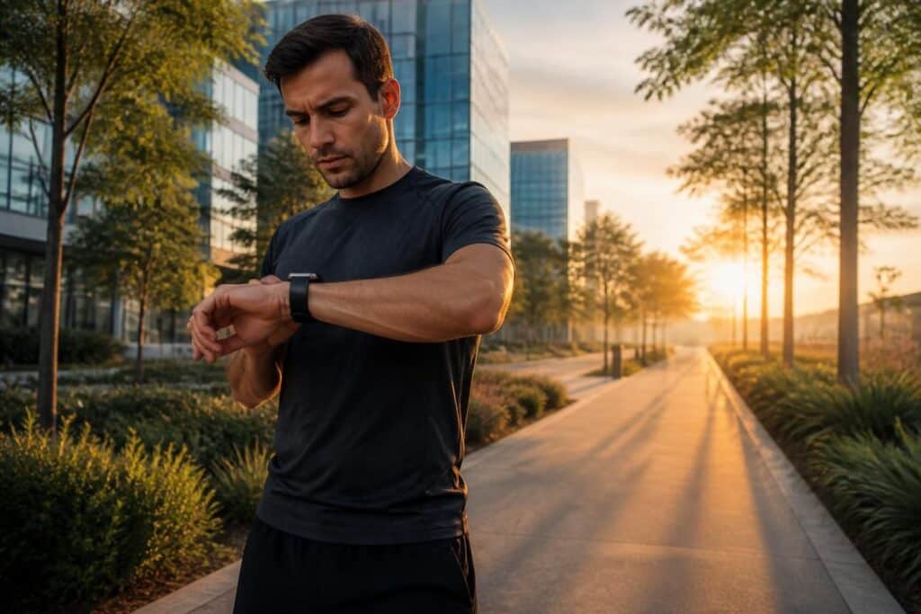 découvrez comment un coureur utilise l'apple watch series 10 gps cellular pour passer des appels sans iphone, alliant liberté et performance en activité.