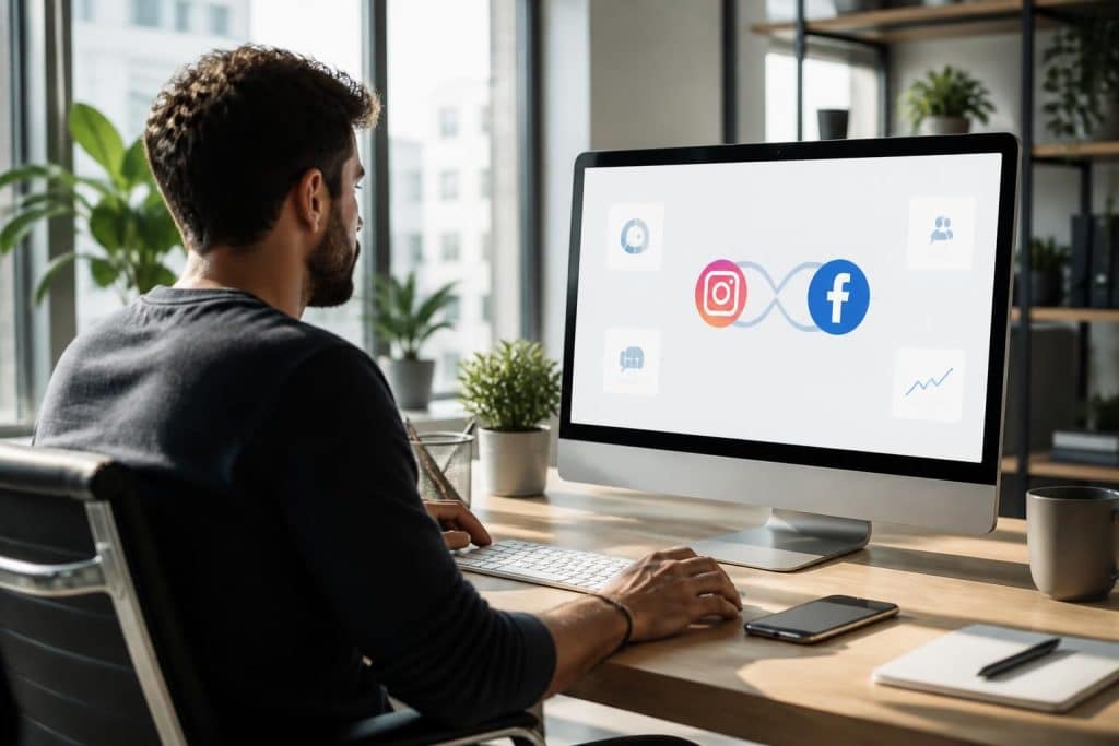 découvrez comment un community manager peut facilement dissocier un compte instagram d'une page facebook dans l'espace comptes de l'entreprise meta pour une gestion optimale des réseaux sociaux.