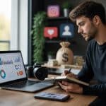 découvrez comment les créateurs calculent à partir de quel nombre d'abonnés instagram ils peuvent commencer à être rémunérés grâce aux partenariats d'influence et au programme de monétisation.