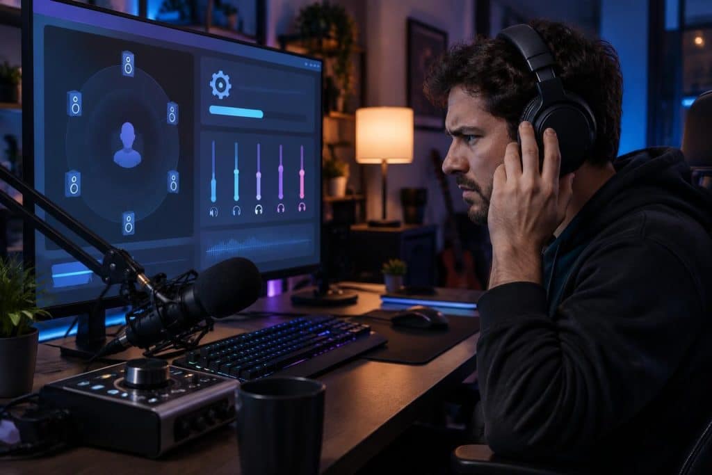 après un bug de son spatial, un streameur met à jour le pilote voicemeeter sous windows 11 24h2 pour résoudre ses problèmes audio.