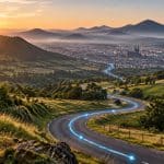 découvrez comment l’itinéraire numérique au cœur de l’auvergne vous guide vers clermont-ferrand avec google maps.