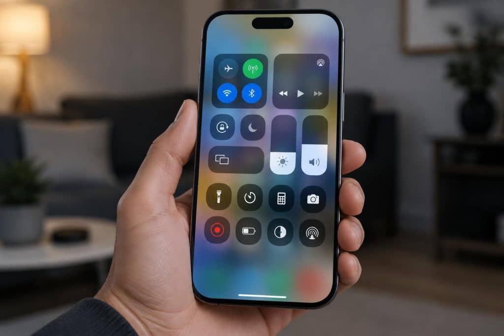 découvrez comment lancer un enregistrement vidéo de l’écran de votre iphone depuis le centre de contrôle, grâce à la fonctionnalité native d’ios.