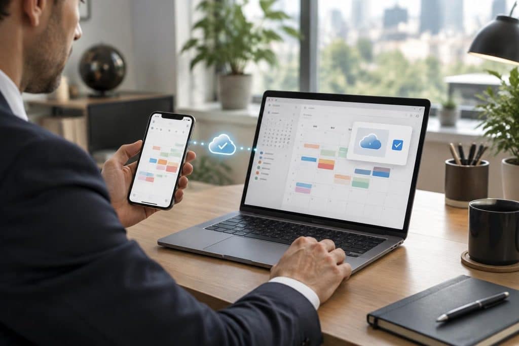 découvrez comment synchroniser le calendrier de votre iphone avec votre macbook en cochant l’option icloud dans l’application ical.