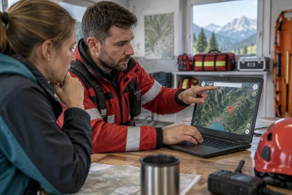 collez la latitude et la longitude dans google maps pour localiser précisément un lieu et aider les secours à vous trouver rapidement.