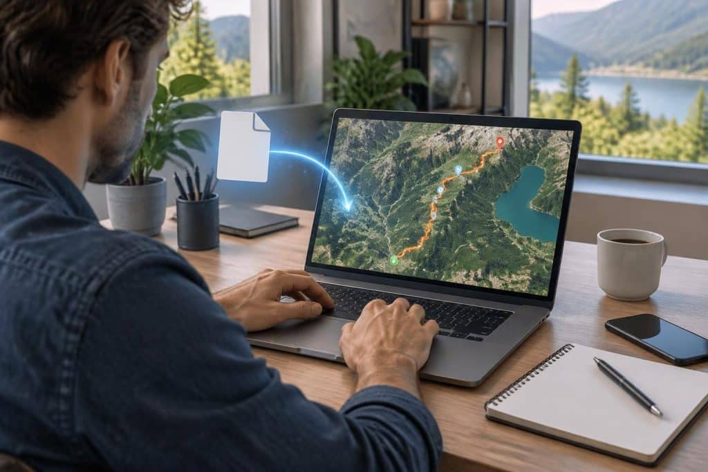 découvrez comment convertir des données cartographiques en ligne pour ouvrir et afficher facilement un fichier gpx dans google maps.