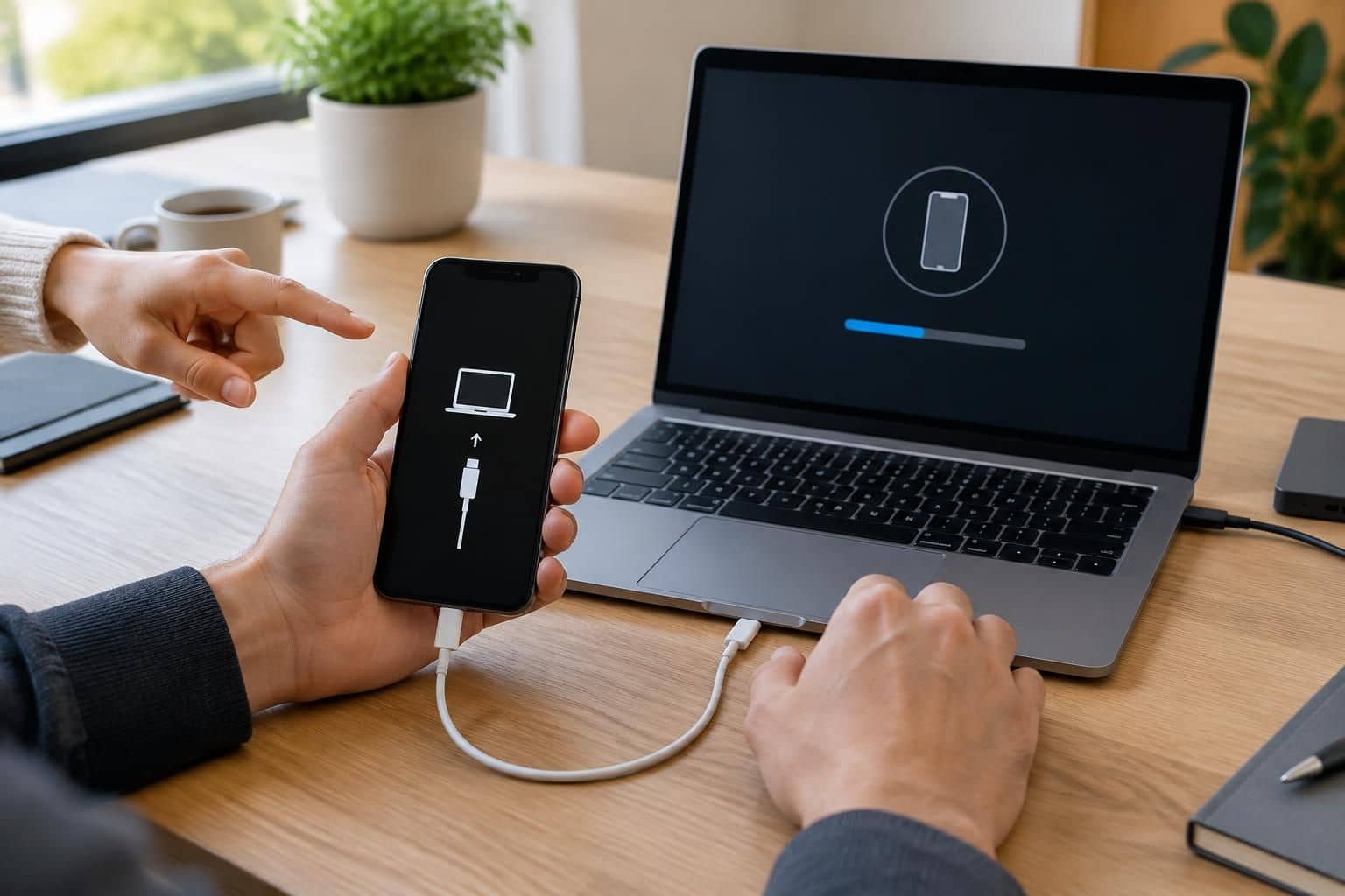 découvrez comment réinitialiser un iphone sans code avec le mode de récupération, à l’aide d’un mac ou d’un pc, selon les instructions de l’assistance apple.
