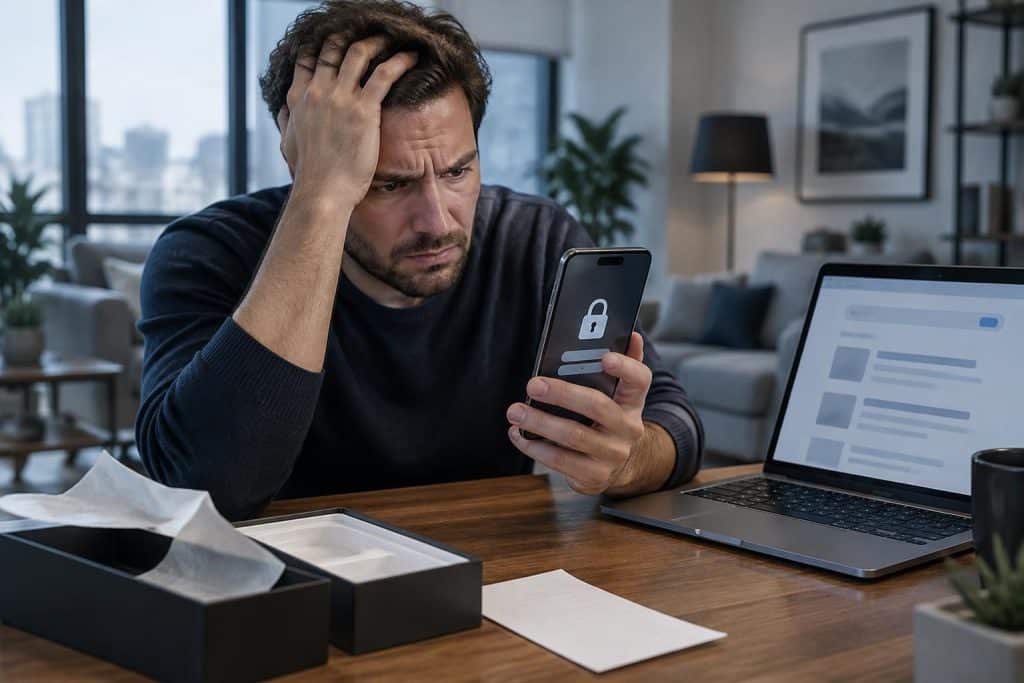 acheteur floué par le verrouillage d’activation d’un iphone ? découvrez les démarches légales auprès du vendeur et d’apple pour tenter de récupérer l’accès.