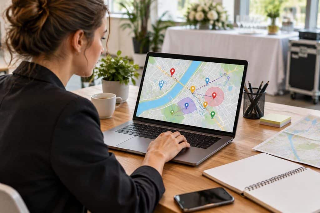 découvrez comment l’organisateur d’un événement peut créer et personnaliser une carte avec google my maps pour partager facilement les lieux importants.