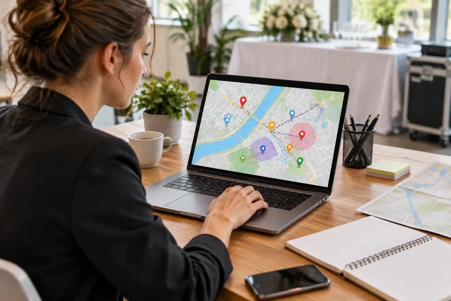 découvrez comment l’organisateur d’un événement peut créer et personnaliser une carte avec google my maps pour partager facilement les lieux importants.