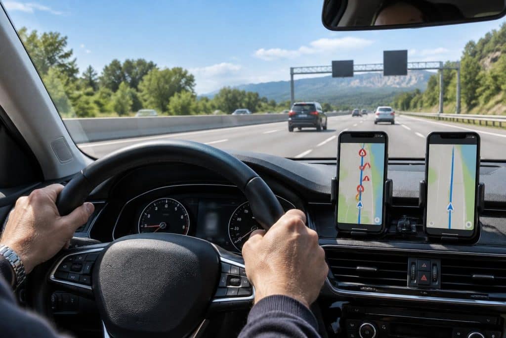 waze ou google maps pour les alertes radars communautaires ? le grand rouleur compare la fiabilité des signalements, le trafic et le confort de navigation.