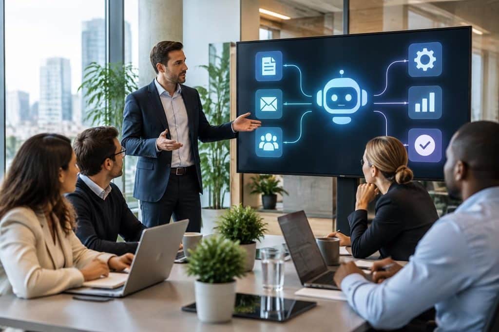 boostez la productivité de votre entreprise avec une formation chatgpt animée par un consultant tech et apprenez à automatiser vos tâches.