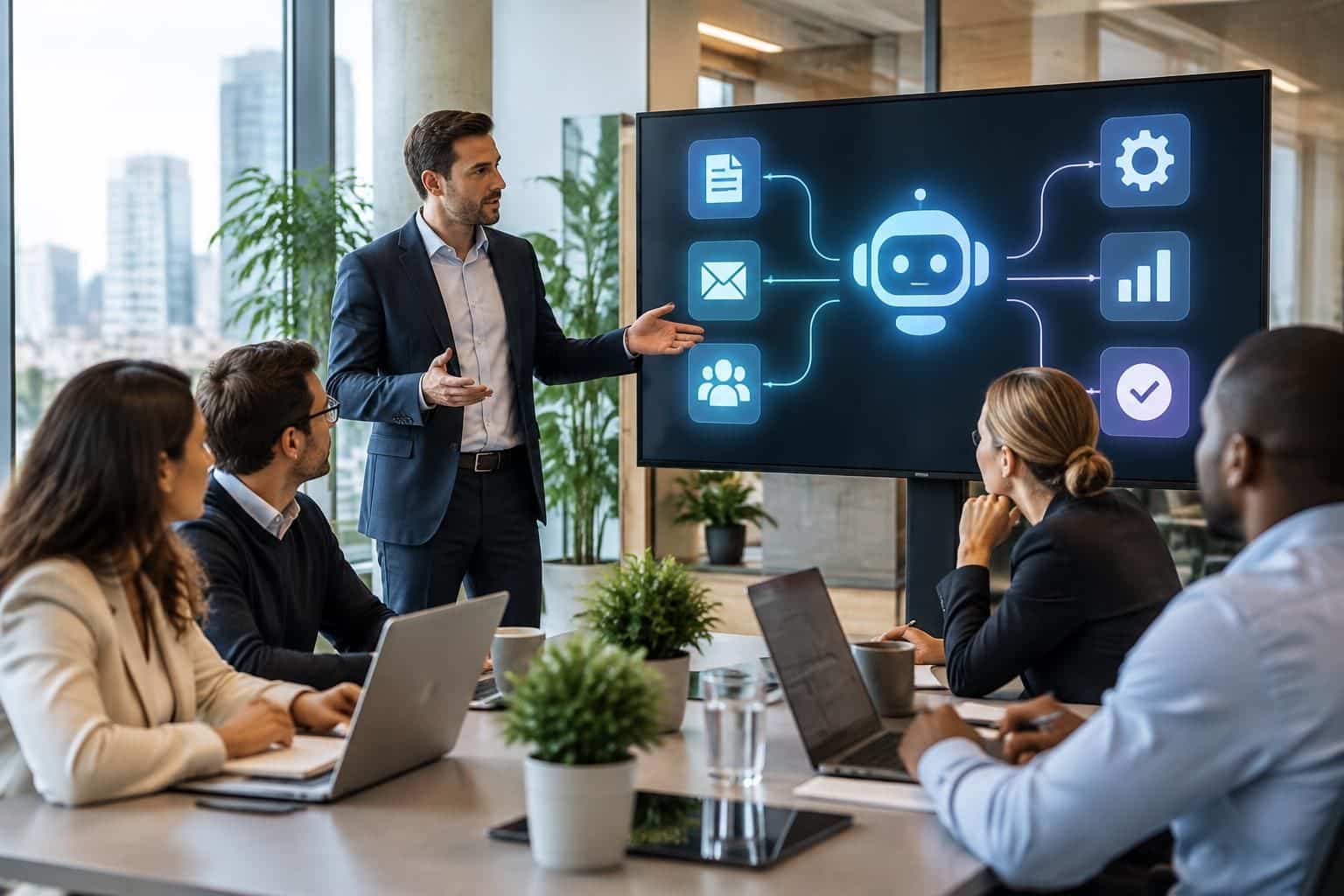 boostez la productivité de votre entreprise avec une formation chatgpt animée par un consultant tech et apprenez à automatiser vos tâches.
