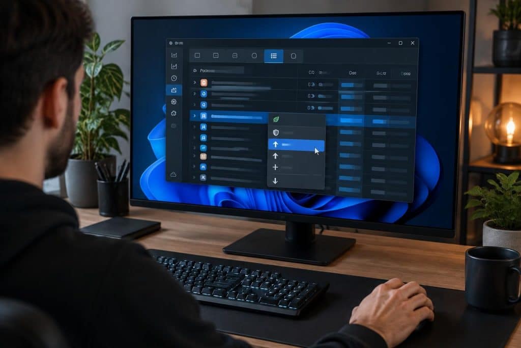 découvrez comment définir une application en priorité haute dans l’onglet détails du gestionnaire des tâches de windows 11 pour optimiser ses performances.